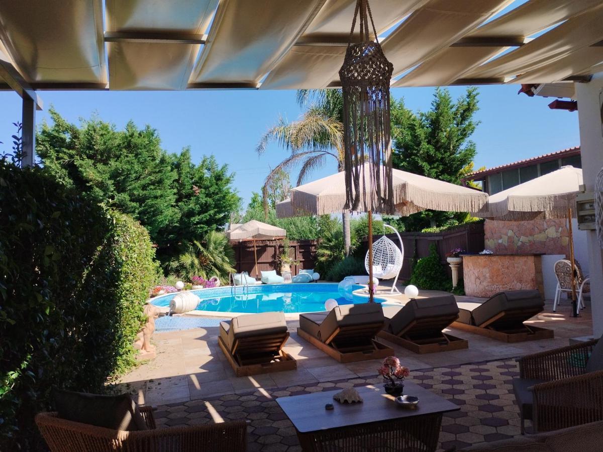 Luxury Villas Chrysa Private Pool & Spa Nauplion Exterior foto