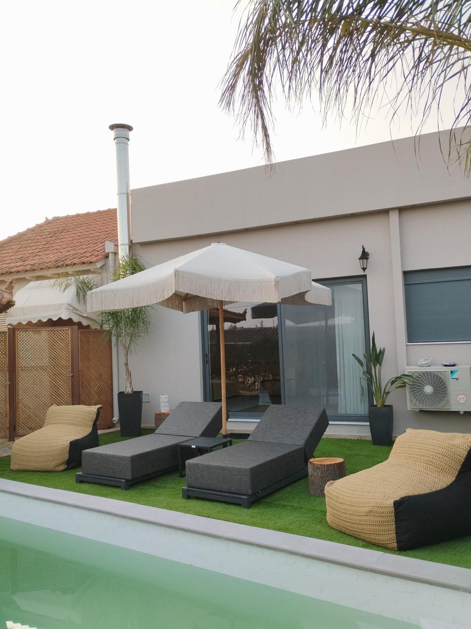 Luxury Villas Chrysa Private Pool & Spa Nauplion Exterior foto